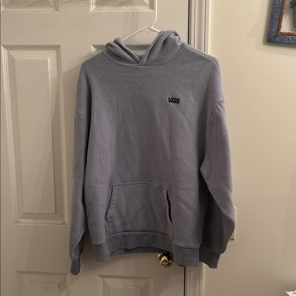 Vans Tops - Vans Light Gray-Blue Comfy Hoodie - -Sz XS with Kangaroo Pocket